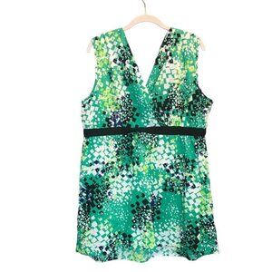 Motherhood Maternity Multicolor Sleeveless V-Neck Pullover Mini Dress - Size XL